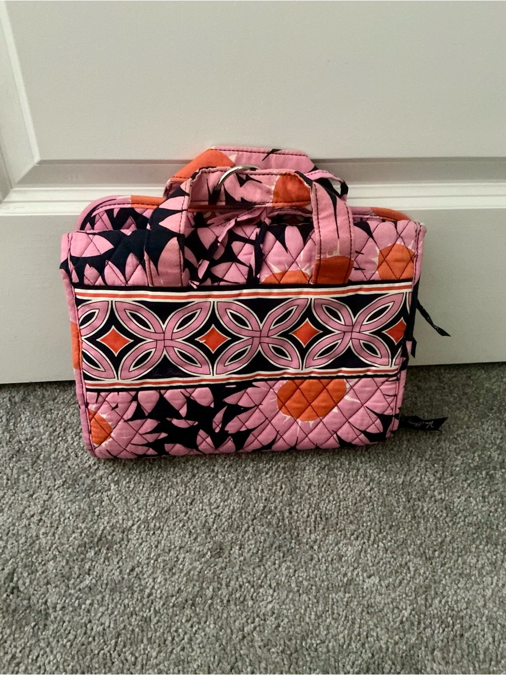 Vera Bradley Hanging Organizer & Travel Toiletry Bag